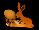 Egg holder, Påske Haren thumbnail