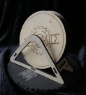 Bord brikker, 10 stk med eget  navn eller  logo. thumbnail
