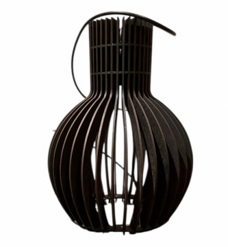 Groa pendellampe Sort